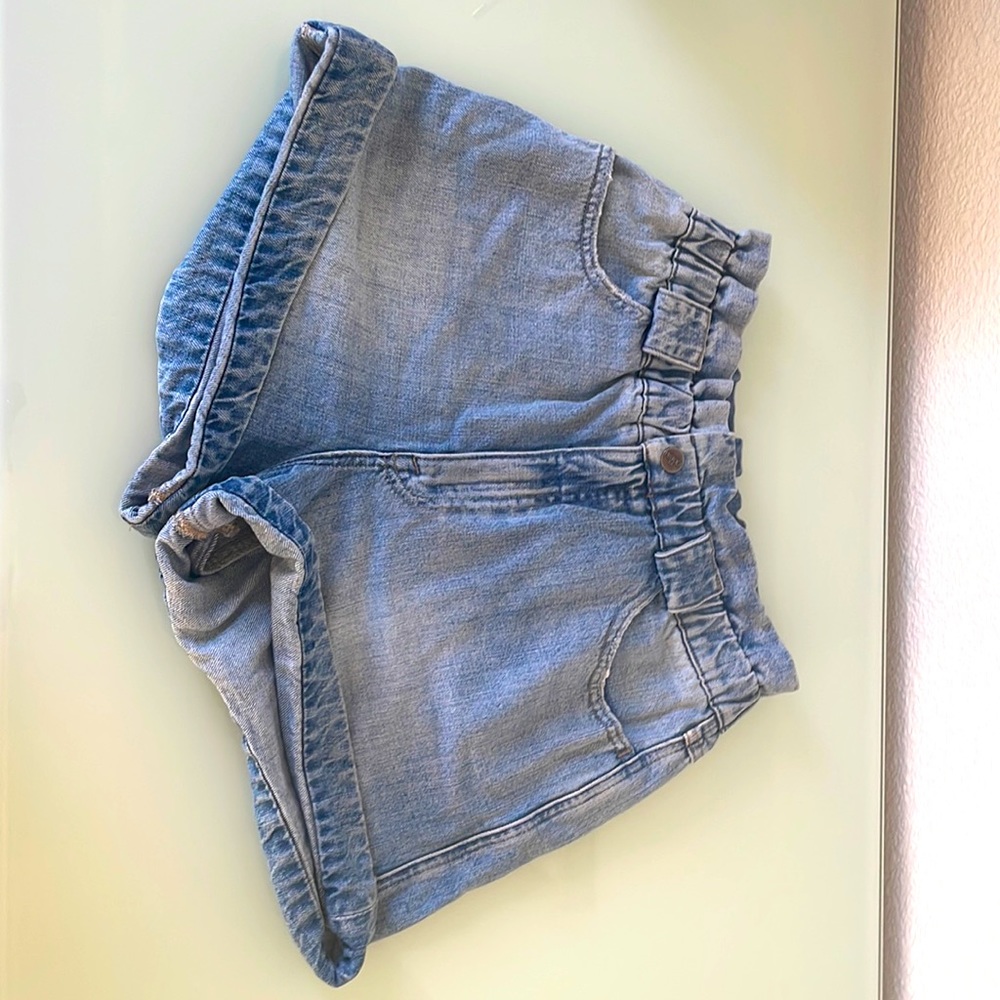 Pistols Jessa Paperbag Denim Shorts